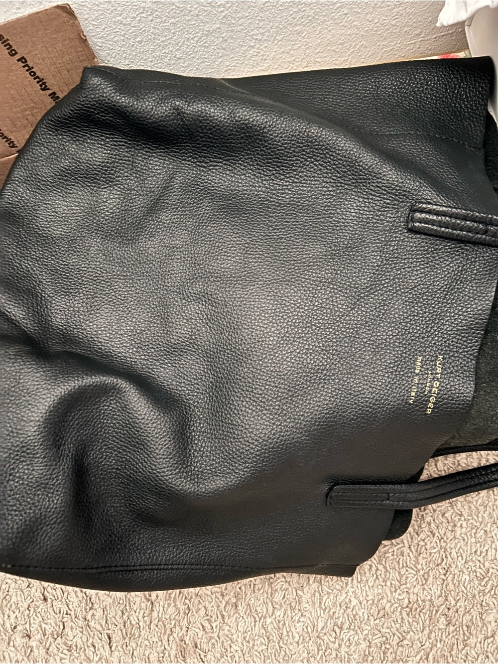 Kurt Geiger Violet Leather Tote - Picture 13 of 14
